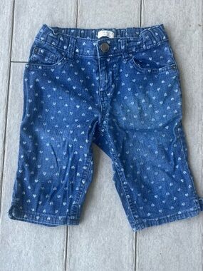 1989 Place (The Children’s Place) Denim Heart Bermuda Shorts (10)
